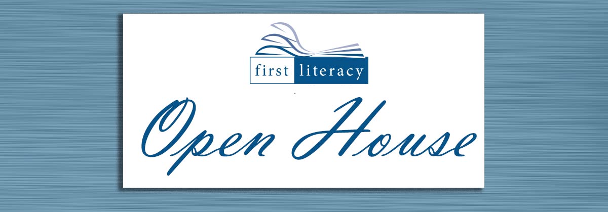 first literacy open house September 2022 desktop header