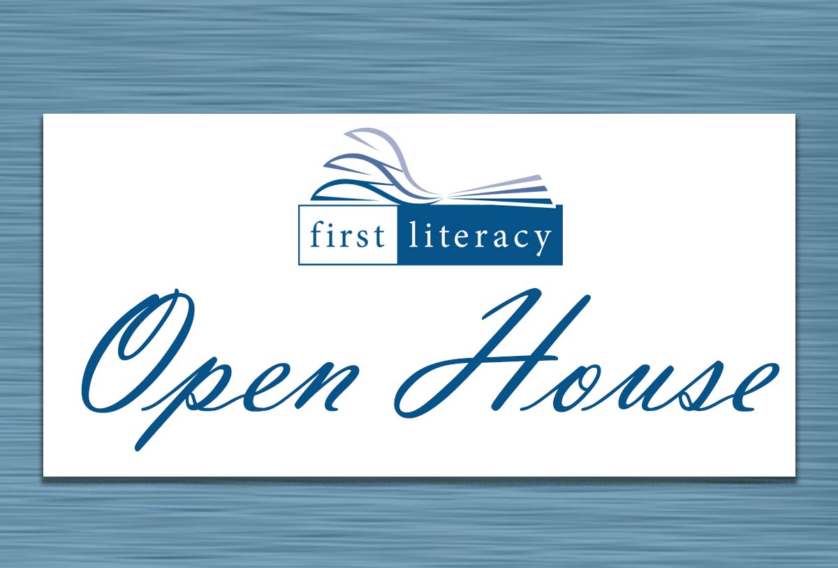 first literacy open house September 2022 mobile header
