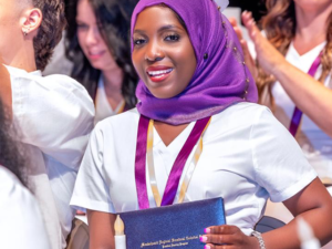 Bushrah-Scholar-Graduate-June-2024-with-diploma-first-literacy-blog
